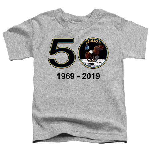 NASA Apollo 11 50Th Toddler T-Shirt Athletic Heather