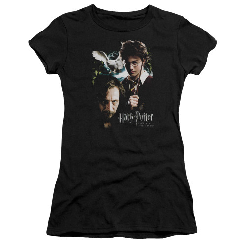 Harry Potter Harry And Sirius Junior Women's T-Shirt Black