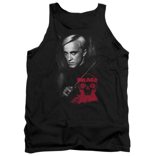 Harry Potter Draco Portrait Adult Tank Top T-Shirt Black