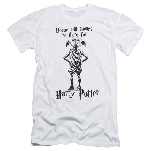Harry Potter Always Be There Premium Adult 30/1 T-Shirt White Harry Potter Always Be There Premium Adult 30/1 T-Shirt White