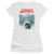 Jaws Vintage Poster Junior Women's T-Shirt White