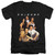 Friends Stand Together Adult V-Neck T-Shirt 30/1 Black