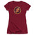 The Flash Chest Logo Junior Women's T-Shirt Cardinal