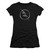 The Flash Zoom Logo Junior Women's T-Shirt Black