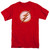 The Flash Season 4 Logo Adult 18/1 T Shirt Red