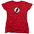 The Flash Jesse Quick Logo Women's T-Shirt Red