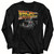 Back To The Future Btf Car Black Adult Long Sleeve T-Shirt