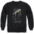Lord of the Rings Gollum Adult Crewneck Sweatshirt Black