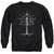 Lord of the Rings Tree Of Gondor Adult Crewneck Sweatshirt Black