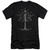 Lord of the Rings Tree Of Gondor Premium Canvas Adult Slim Fit 30/1 T-Shirt Black
