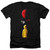 IT Red Balloon Adult Heather T-Shirt Black