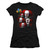 IT 1990 Many Faces Of Pennywise Junior Women's T-Shirt Black