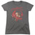 A Nightmare on Elm Street Freddy Circle Women's T-Shirt Charcoal