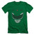 Power Rangers Green Ranger Adult 30/1 T-Shirt Kelly Green