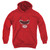 Power Rangers Red Ranger Mask Youth Pullover Hoodie Sweatshirt Red