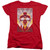 Power Rangers Red Deco Womens T-Shirt Red