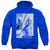 Power Rangers Blue Ranger Deco Adult Pullover Hoodie Sweatshirt Royal Blue