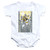 Power Rangers White Ranger Deco Baby Onesie T-Shirt White