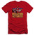Power Rangers Megazord Activated Premium Canvas Adult Slim Fit 30/1 T-Shirt Red