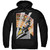 Power Rangers Black Ranger Deco Adult Pullover Hoodie Sweatshirt Black