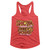 Masters of the Universe Sheralogo Red Heather Women's Racerback Tank Top