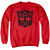 Transformers Autobot Adult Crewneck Sweatshirt Red
