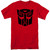 Transformers Autobot Junior Women's T-Shirt Red