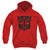 Transformers Autobot Youth Pullover Hoodie Sweatshirt Red