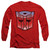 Transformers Vintage Autobot Logo Adult Long Sleeve T-Shirt Red