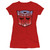 Transformers Vintage Autobot Logo Junior Women's T-Shirt Red