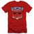 Transformers Vintage Autobot Logo Adult 30/1 T-Shirt Red