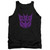 Transformers Decepticon Adult Tank Top T-Shirt Black
