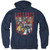 Transformers Autobot Collage Adult Pullover Hoodie Sweatshirt Navy