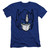 Transformers Optimus Head Premium Adult 30/1 T-Shirt Royal Blue