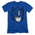 Transformers Optimus Head Adult 30/1 T-Shirt Royal Blue
