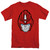 Transformers Hot Rod Head Adult 18/1 T-Shirt Red