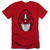 Transformers Hot Rod Head Premium Adult 30/1 T-Shirt Red