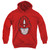 Transformers Hot Rod Head Youth Pullover Hoodie Sweatshirt Red
