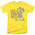 Transformers Bee Yourself Adult 18/1 T-Shirt Yellow