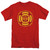 Transformers Rescue Bots Logo Adult 18/1 T-Shirt Red