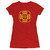 Transformers Rescue Bots Logo Junior Women's T-Shirt Red