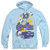 Transformers Chase Adult Pullover Hoodie Sweatshirt Light Blue