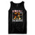 Muhammad Ali Greatest Kanji Text Black Adult Tank Top