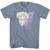 Billy Idol Flesh For Fantasy Indigo Heather Adult T-Shirt