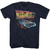 Back to the Future Future Navy Adult T-Shirt