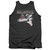 Battlestar Galactica Mark II Viper Adult Tank Top Charcoal
