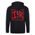 Iron Reagan Red Logo Zip Hoodie Sweatshirt
