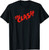 The Clash Scratched Red Logo T-Shirt Black