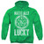 Dungeons and Dragons Naturally Lucky Adult Pullover Hoodie Sweatshirt Kelly Green