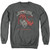Dungeons and Dragons How I Roll D And D Adult Crewneck Sweatshirt Charcoal
